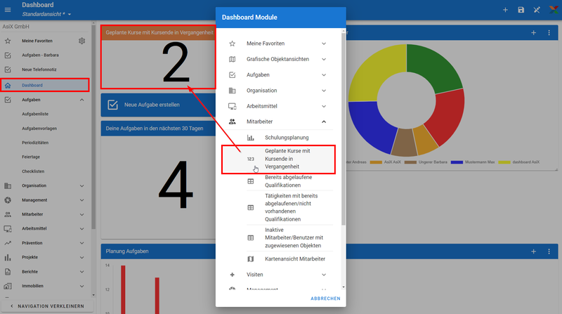 Geplante Kurse Dashboard_DE